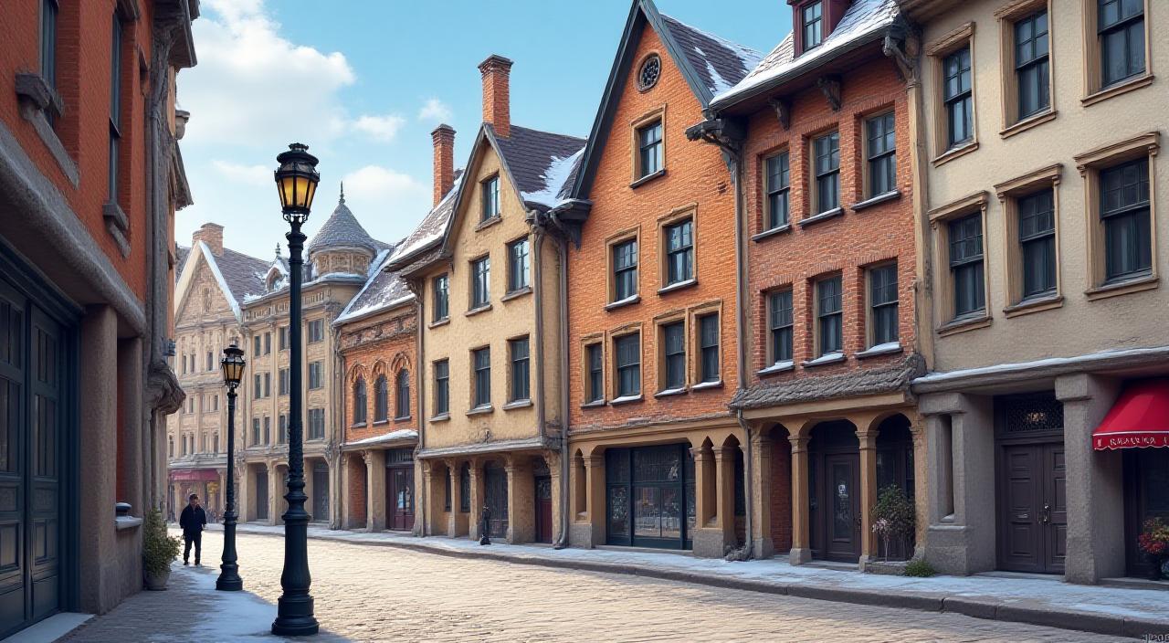 Historical architecture in Old Quebec City